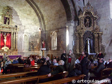 Interior de la iglesia de Castronuño
