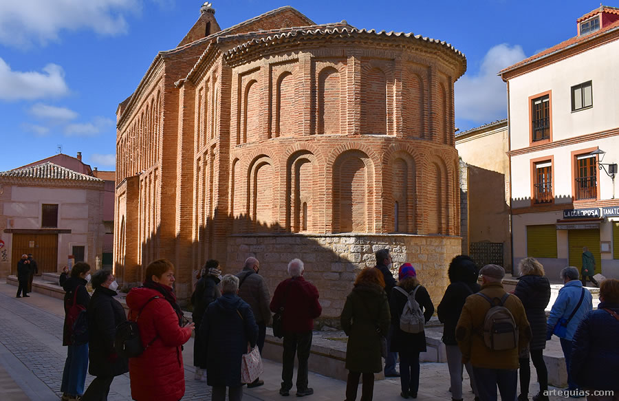 EN la cabecera de la iglesia de San Lorenzo el Real