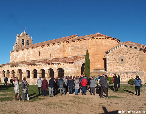 Llegada a Santa María de Riaza