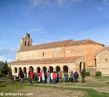 En la iglesia de Santa María de Riaza