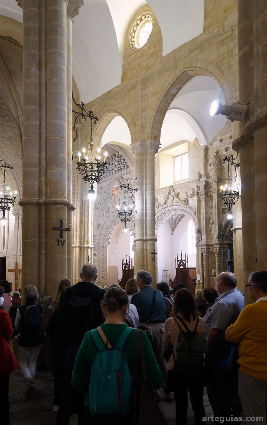 Interior g&oacute;tico de San Pablo