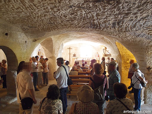 Última visita: ermita rupestre de Santa María de Valverde