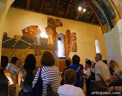 Explicaciones sobre la iconograf&iacute;a de Sant Joan de Bo&iacute;