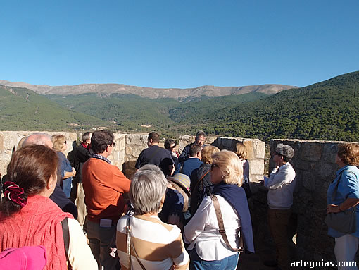 Vistas desde una de las torres del Castillo de La Adrada