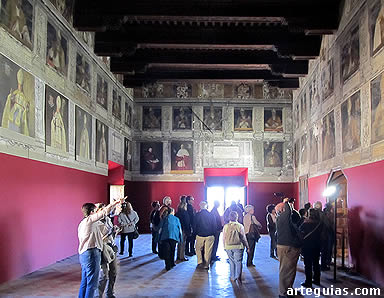 Una de las salas del Palacio Episcopal