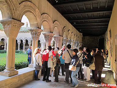 Claustro románico de la catedral