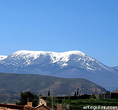 El mítico Moncayo nos acompañó durante todo el viaje
