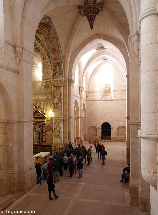 La primera visita del sábado la dedicamos al colosal Monasterio de Huerta