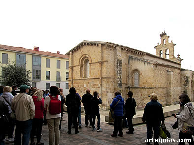 Llegada a Zamora: iglesia de Santo Tom&eacute;