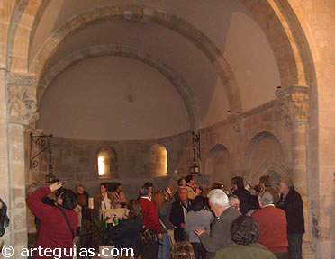 Los preciosos capiteles de San Claudio de Olivares fueron  de los m&aacute;s admirados del viaje a Zamora