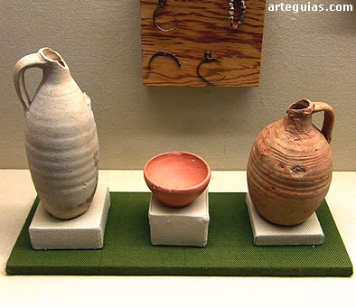 Cerámica de época visigoda. Museo de Cuenca