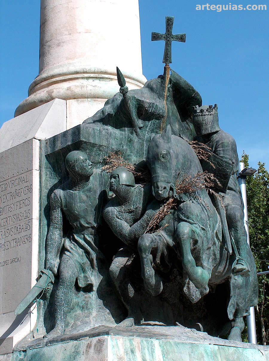 Monumento en Jaén a la Batalla de las Navas de Tolosa