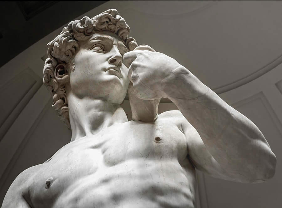 Estatua de David. Miguel &Aacute;ngel