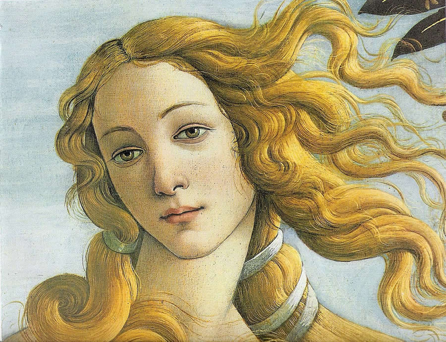 Nacimiento de Venus, de Botticelli