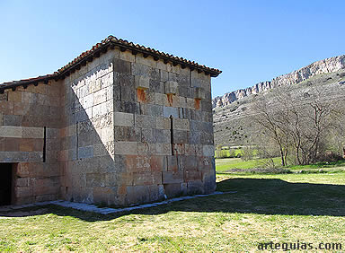 Cabecera de la Ermita de Quintanilla de las Vi&ntilde;as, Burgos