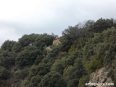 El escondido emplazamiento de la ermita