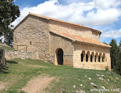 la ermita desde el suroeste