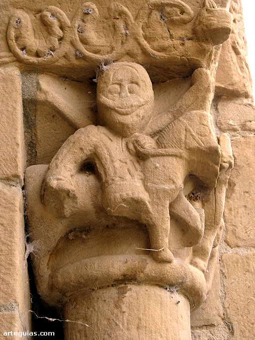 Capitel de la portada