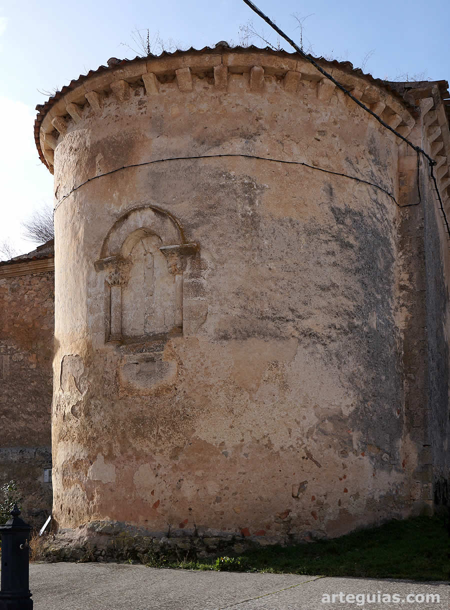 Ábside románico de San Mamés