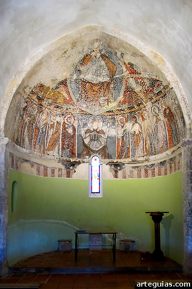 Pinturas del &aacute;bside