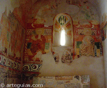 pinturas del &aacute;bside