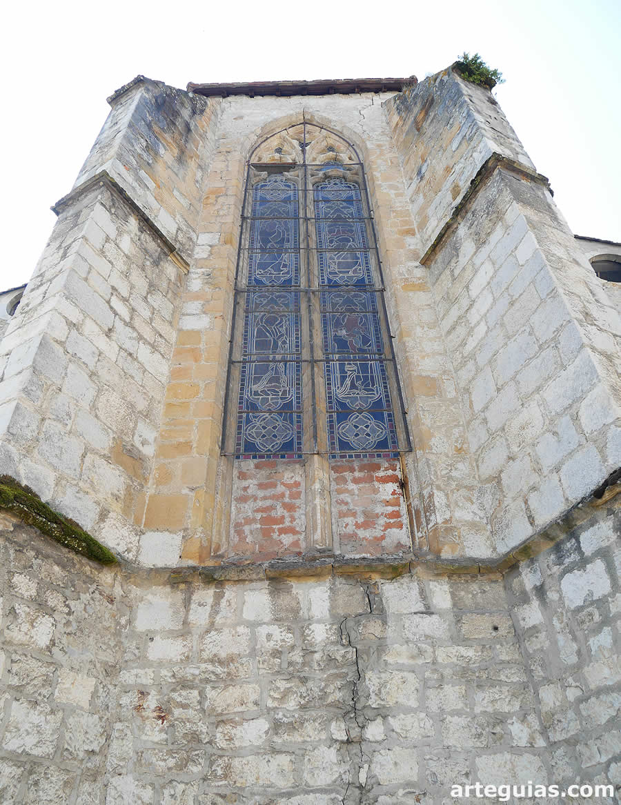 Exterior del ábside central