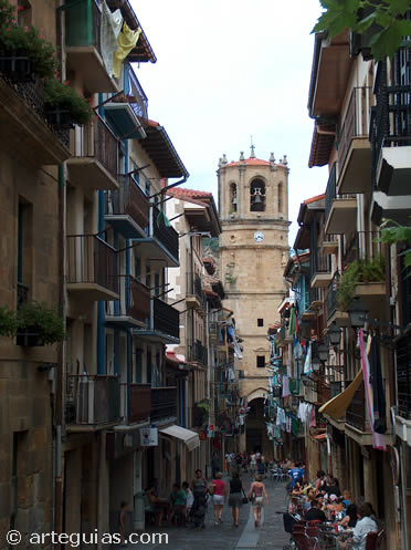 Casco antiguo de Getaria, Guip&uacute;zcoa