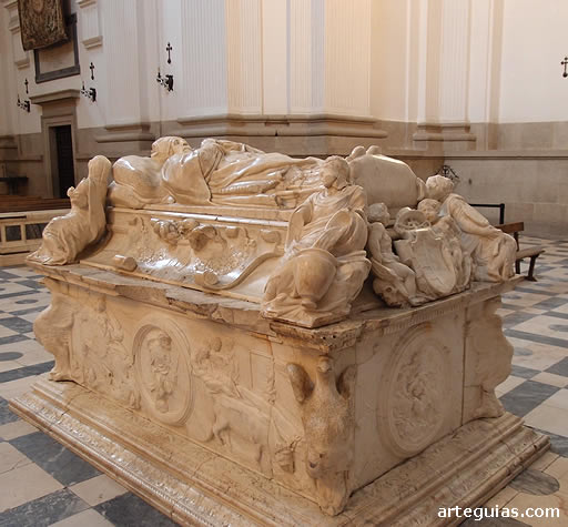 Sepulcro del Cardenal Tavera, obra de Alonso de Berruguete