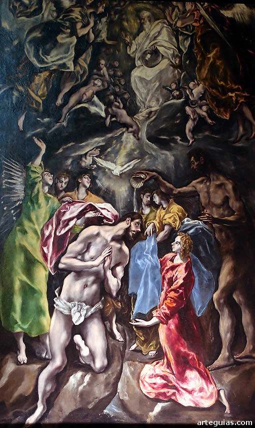 Cuadro del Bautismo de Jesús