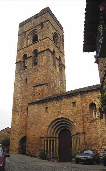 Iglesia parroquial rom&aacute;nica de Santa Mar&iacute;a de A&iacute;nsa, Huesca