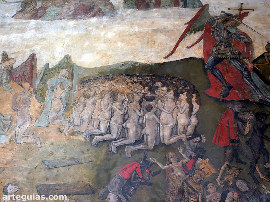 Pintura del Juicio Final (siglo XV)
