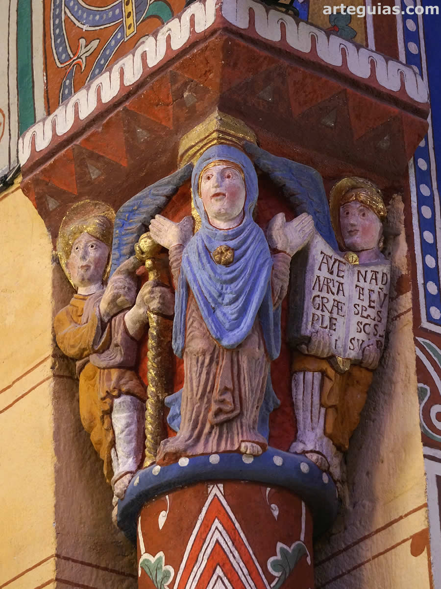 Capitel de la Anunciación