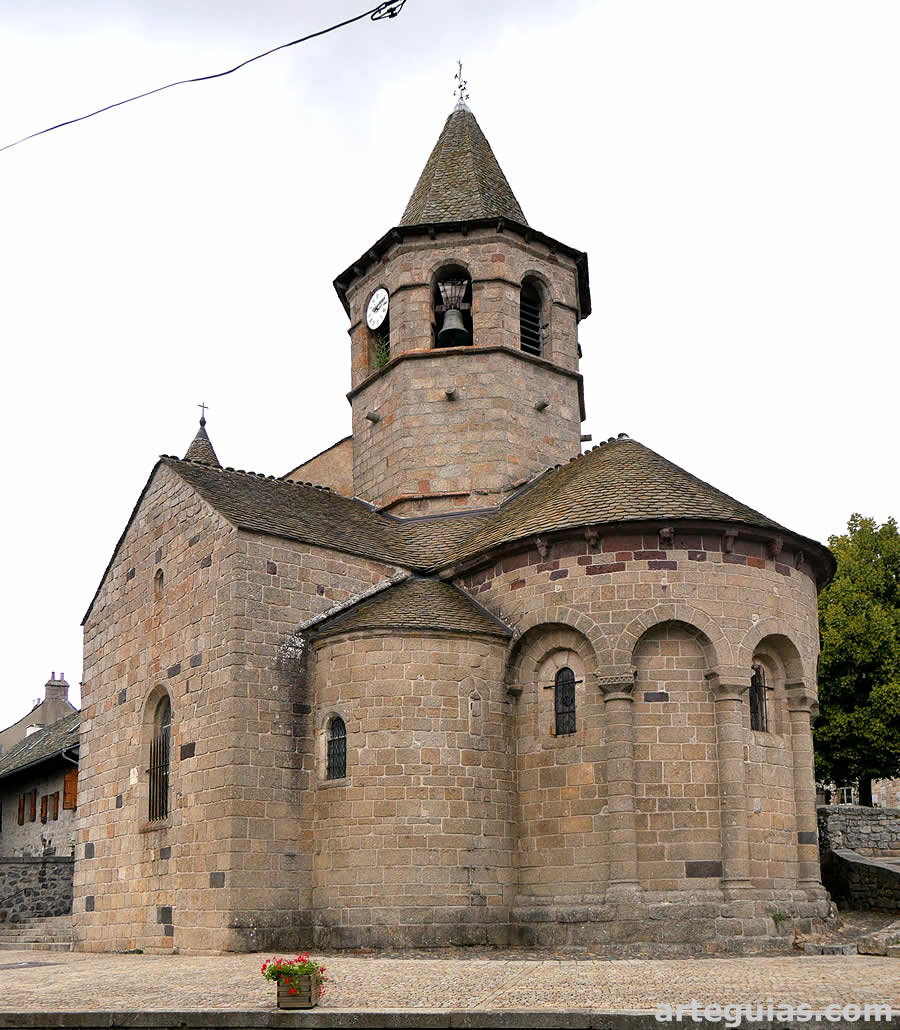 Gu&iacute;a de la iglesia de la Nasbinals, Francia
