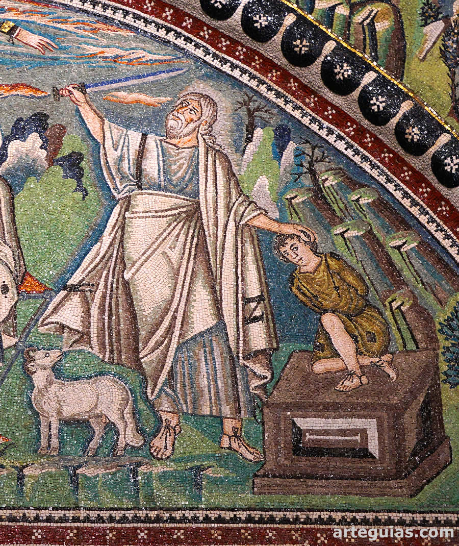 Mosaico del Sacrificio de Isaac