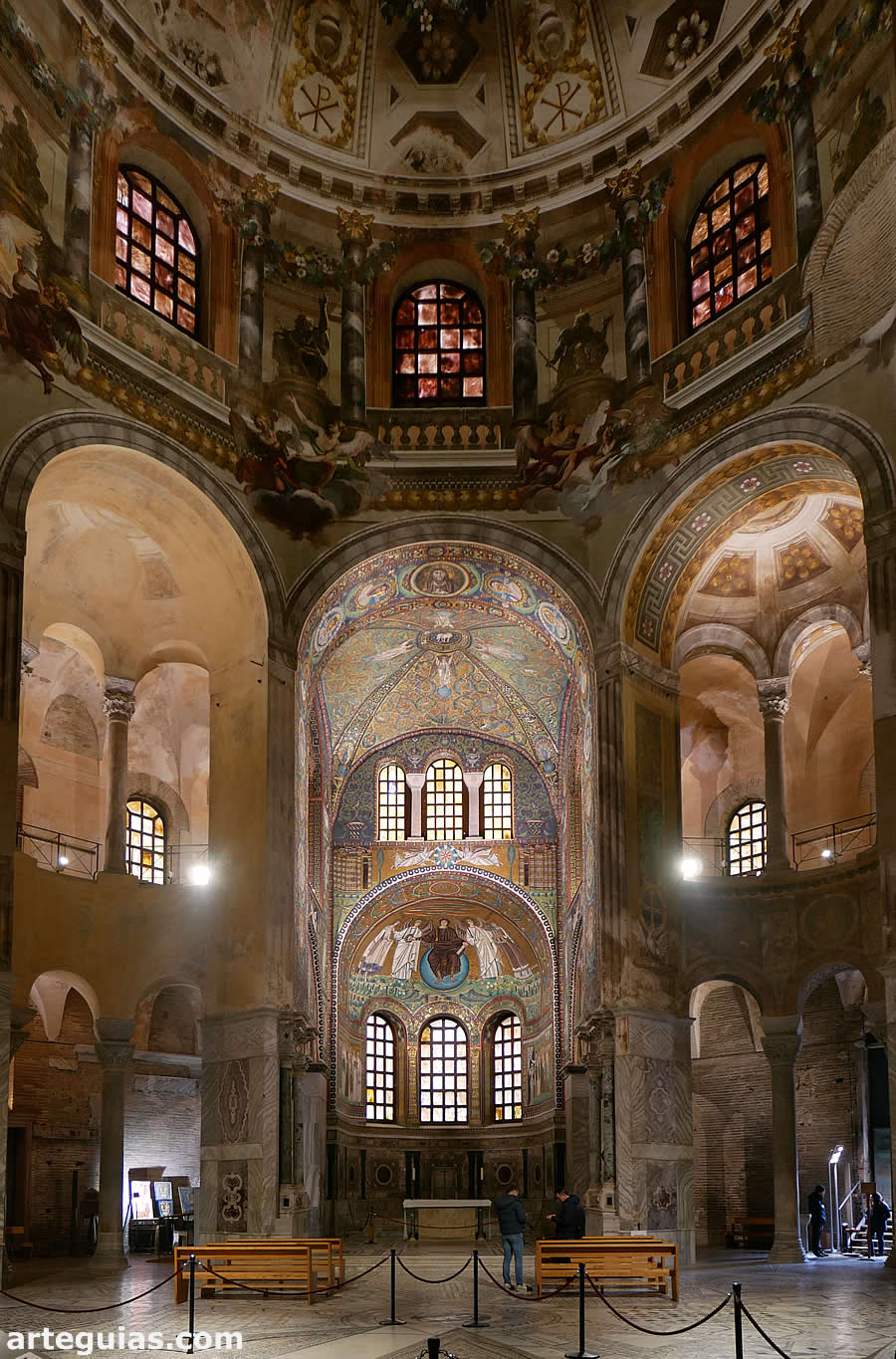 Aspecto majestuoso de San Vital de Rávena