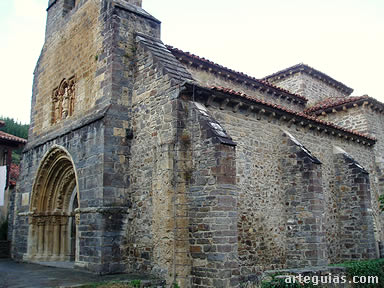 Santa Mar&iacute;a de Piasca: desde el suroeste