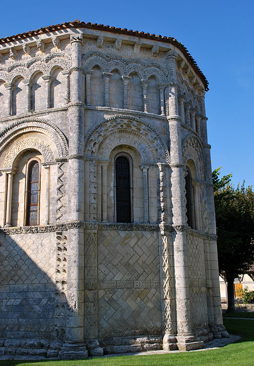 Iglesia de Notre Dame de Rioux: cabecera