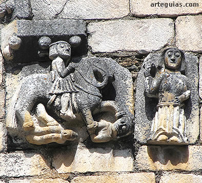 Relieve del caballero triunfante