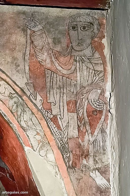 San Miguel alanceando a una serpiente  (drag&oacute;n, Satan&aacute;s)