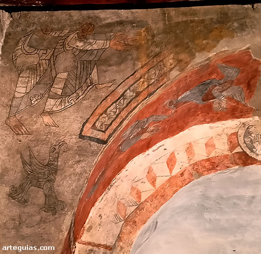 Enjuta norte del arco triunfal