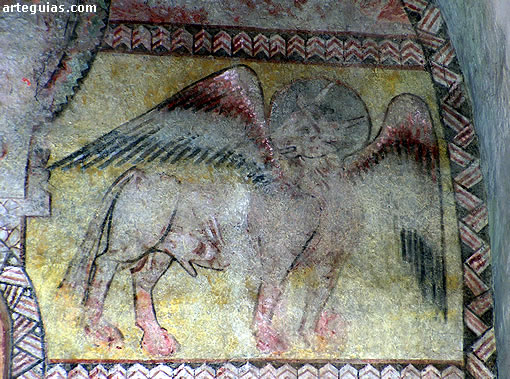 Fresco del toro de San Lucas