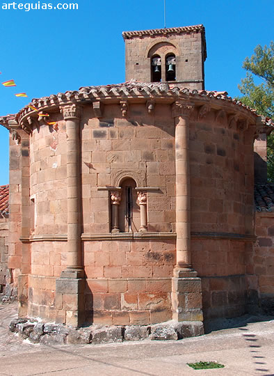 &Aacute;bside de la iglesia de Jaramillo de la Fuente, Burgos