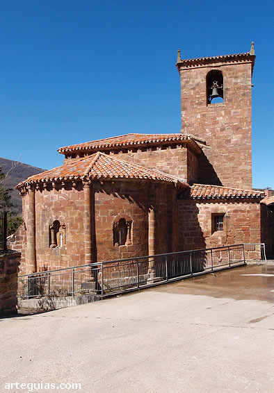 Iglesia rom&aacute;nica de Pineda de la Sierra, Burgos