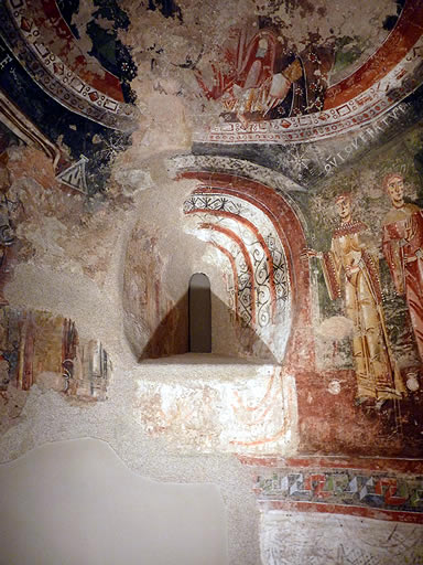 Exuberante y precioso aspecto de las pinturas rom&aacute;nicas