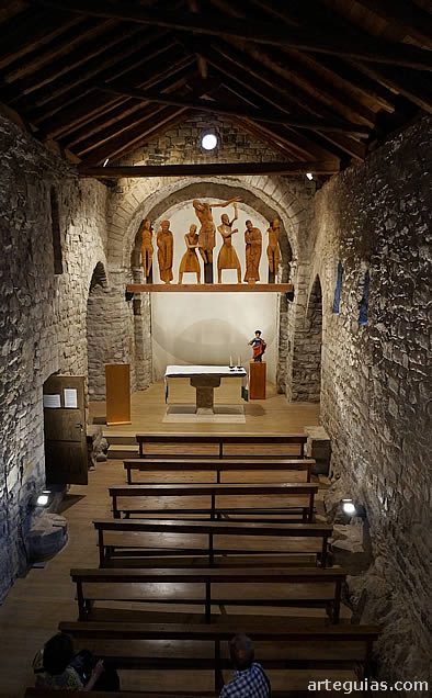 Iglesia de Santa Eulalia de Erill la Vall: interior