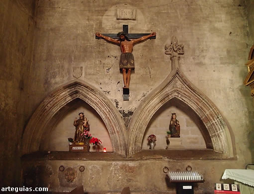 Arcosolios góticos de la Iglesia de Santa María de Palacio de Logroño