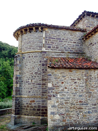 Iglesia de Piasca: cabecera