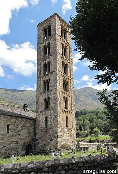 La famosa torre de Sant Climent de Ta&uuml;ll