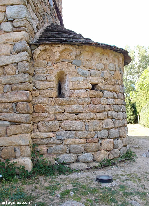 Ábside de esta iglesia andorrana