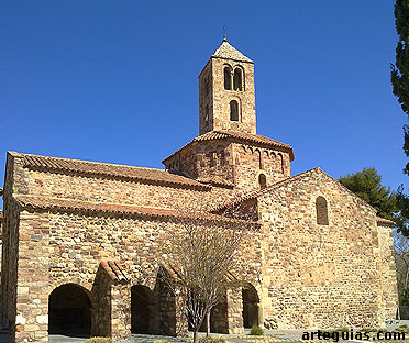 Iglesia de Santa Mar&iacute;a del complejo de Seu d'&Egrave;gara